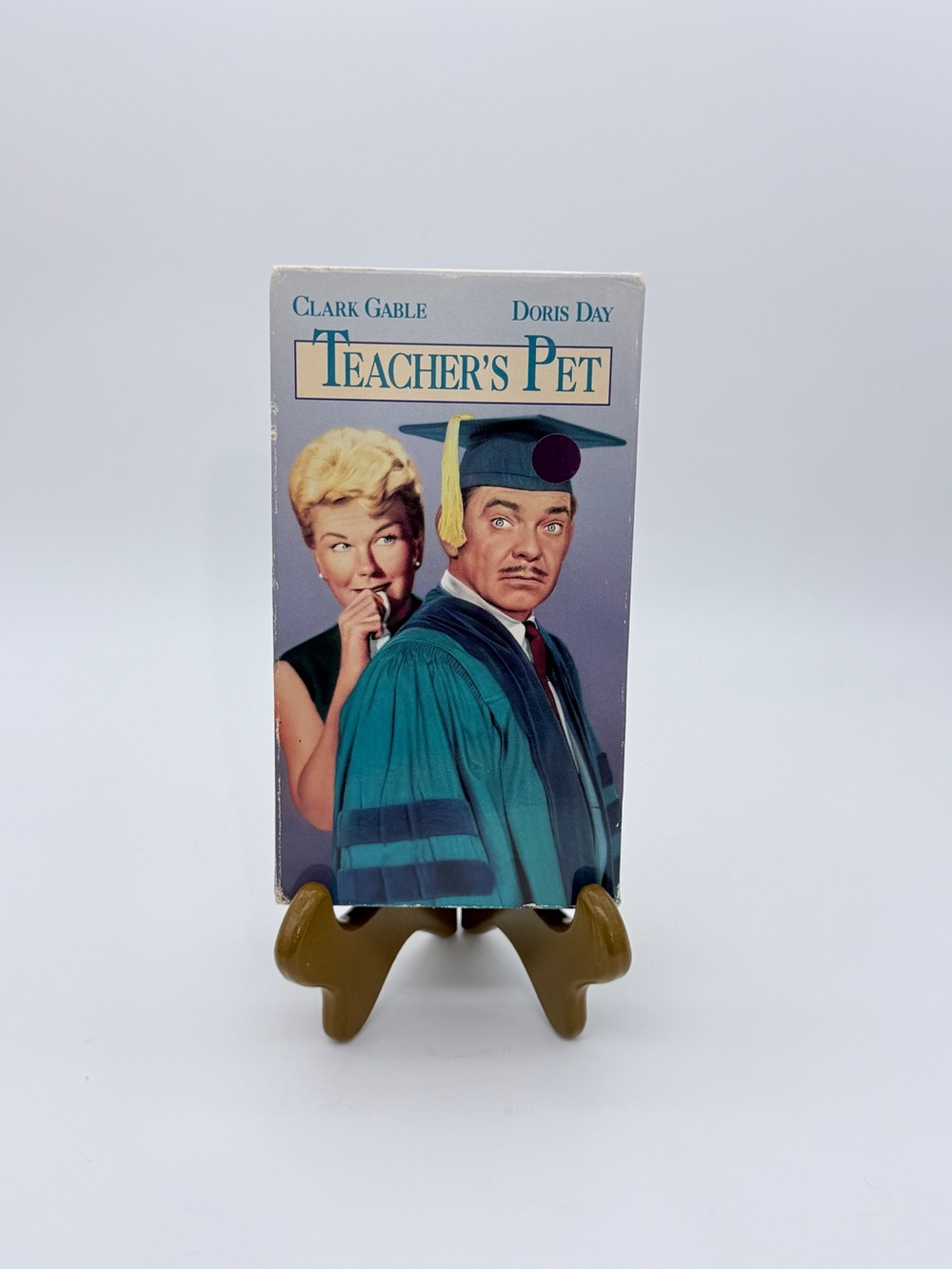 Teacher’s Pet VHS Video 1957 Comedy Clark Gable Doris Day 1991